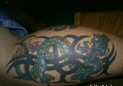 Chinese Dragon Tattoo Pic